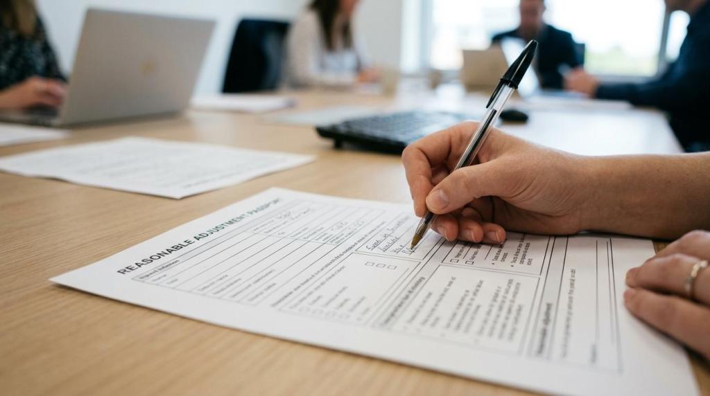 Reasonable Adjustments at Work: Practical Examples UK